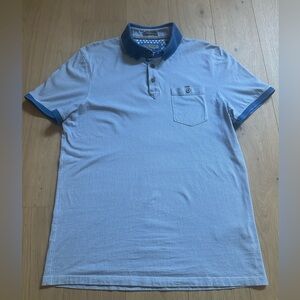 Ted Baker Blue Polo Size 3